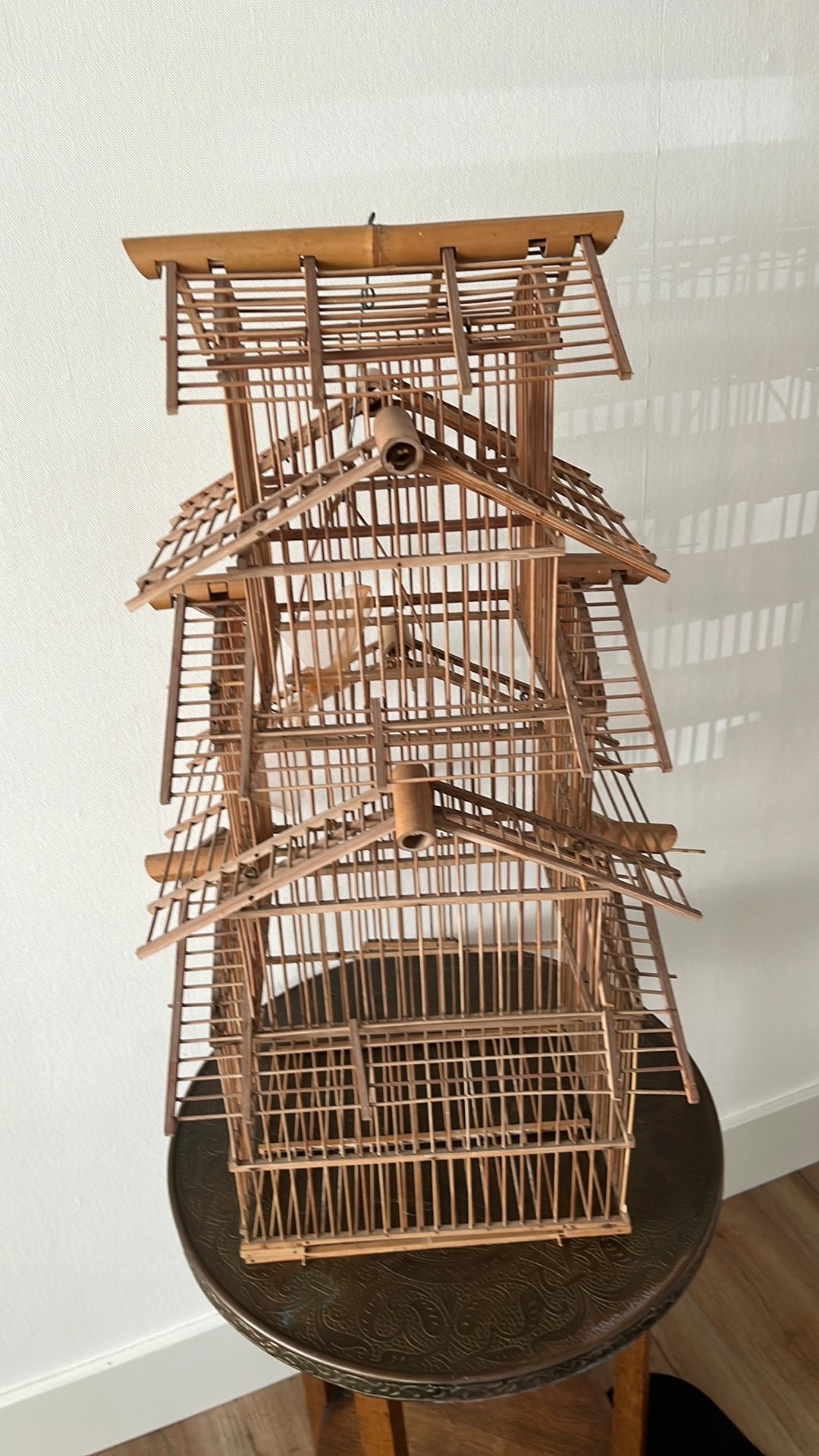Leuke japanse vogelkooi, Ophalen, Gebruikt, Kooi-accessoires