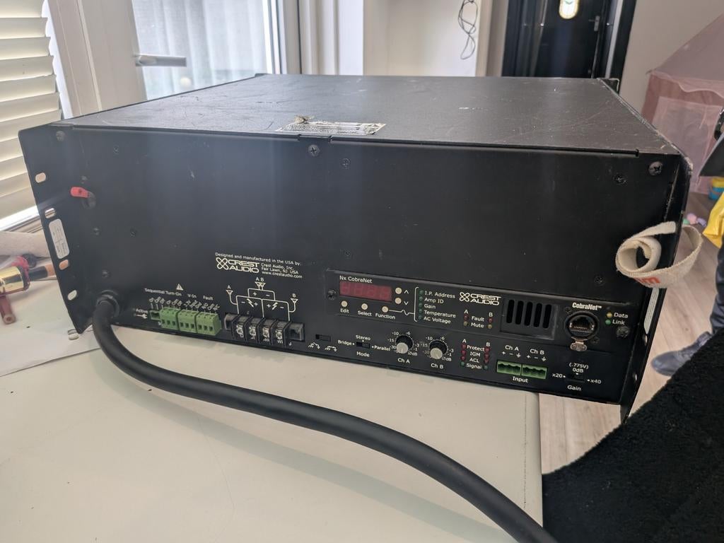 Crest audio clki 1600s, Ophalen