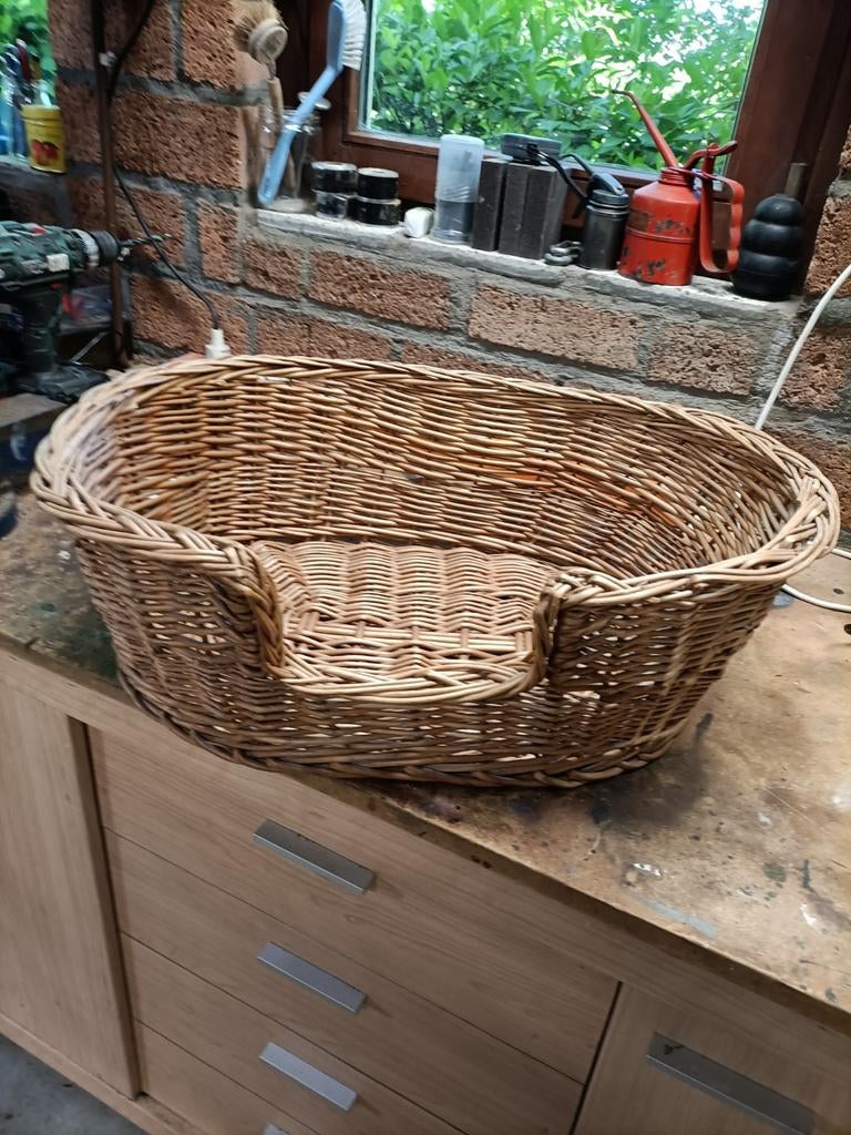 Honden of katten mand ( 60 x 45 cm ), Dieren en Toebehoren, Ophalen of Verzenden, Zo goed als nieuw, Riet