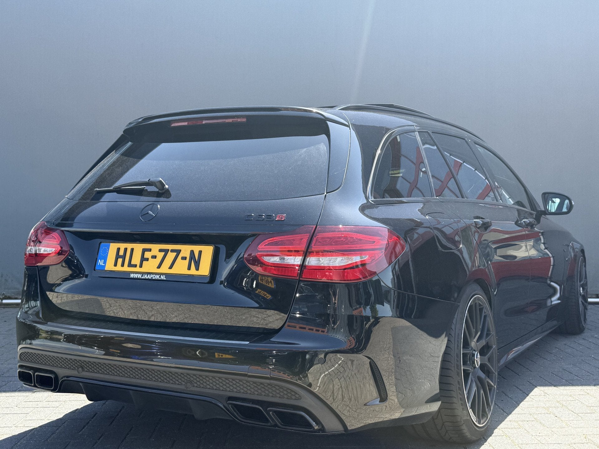 Mercedes-Benz C-Klasse 63-AMG Estate BWJ 2017 476 PK AUTOMAA, Auto's, Automaat, Achterwielaandrijving, Gebruikt, Met garantie (alle)