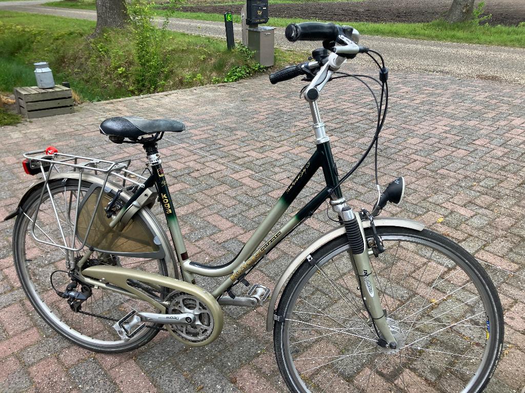 Damesfiets, Gebruikt, Velgrem, Versnellingen, 50 tot 53 cm