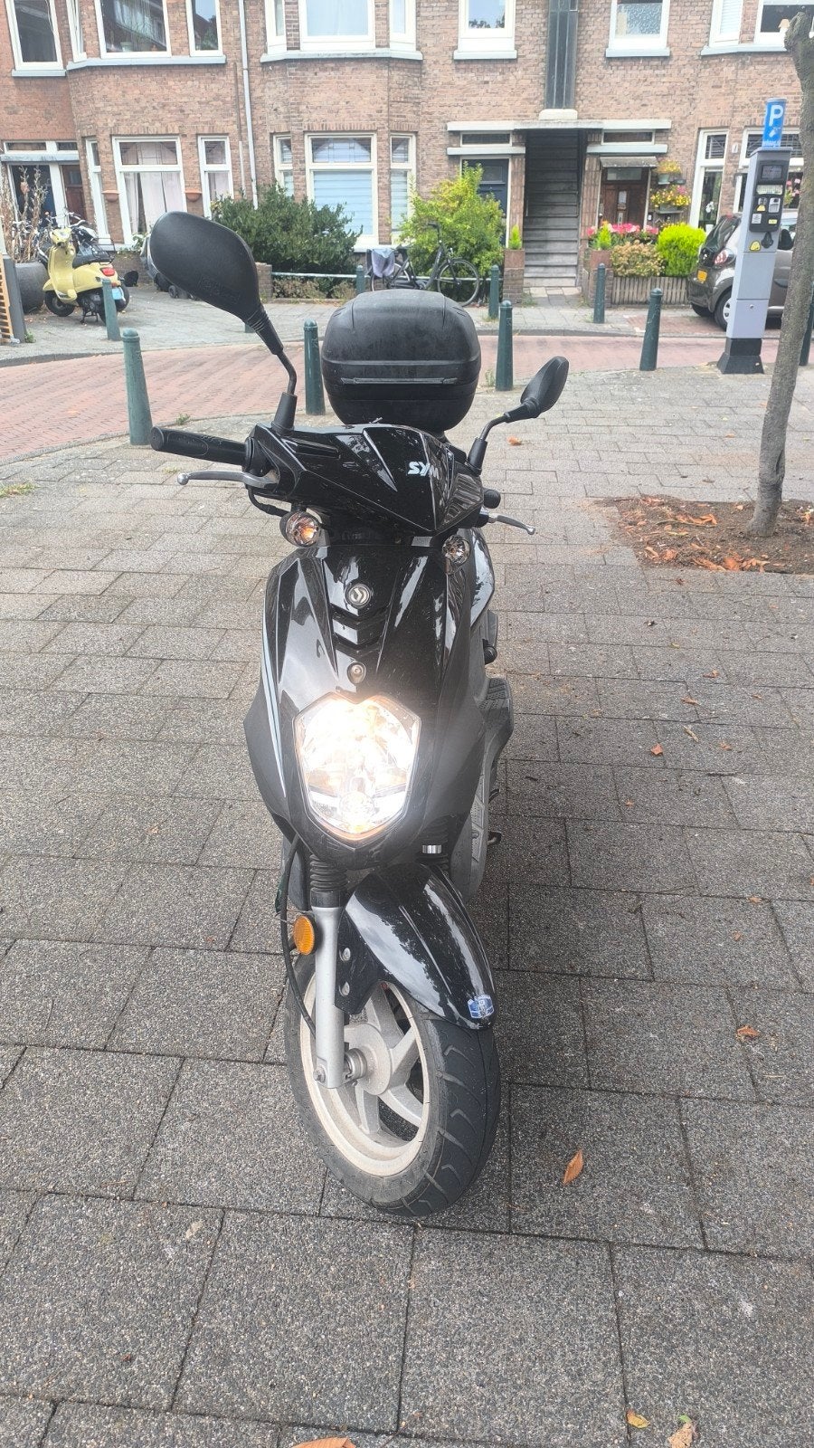 Sym orbit 1 2008 geel kenteken ontheffing milieuzone, Ophalen, Overige modellen, Maximaal 45 km/u, 49 cc