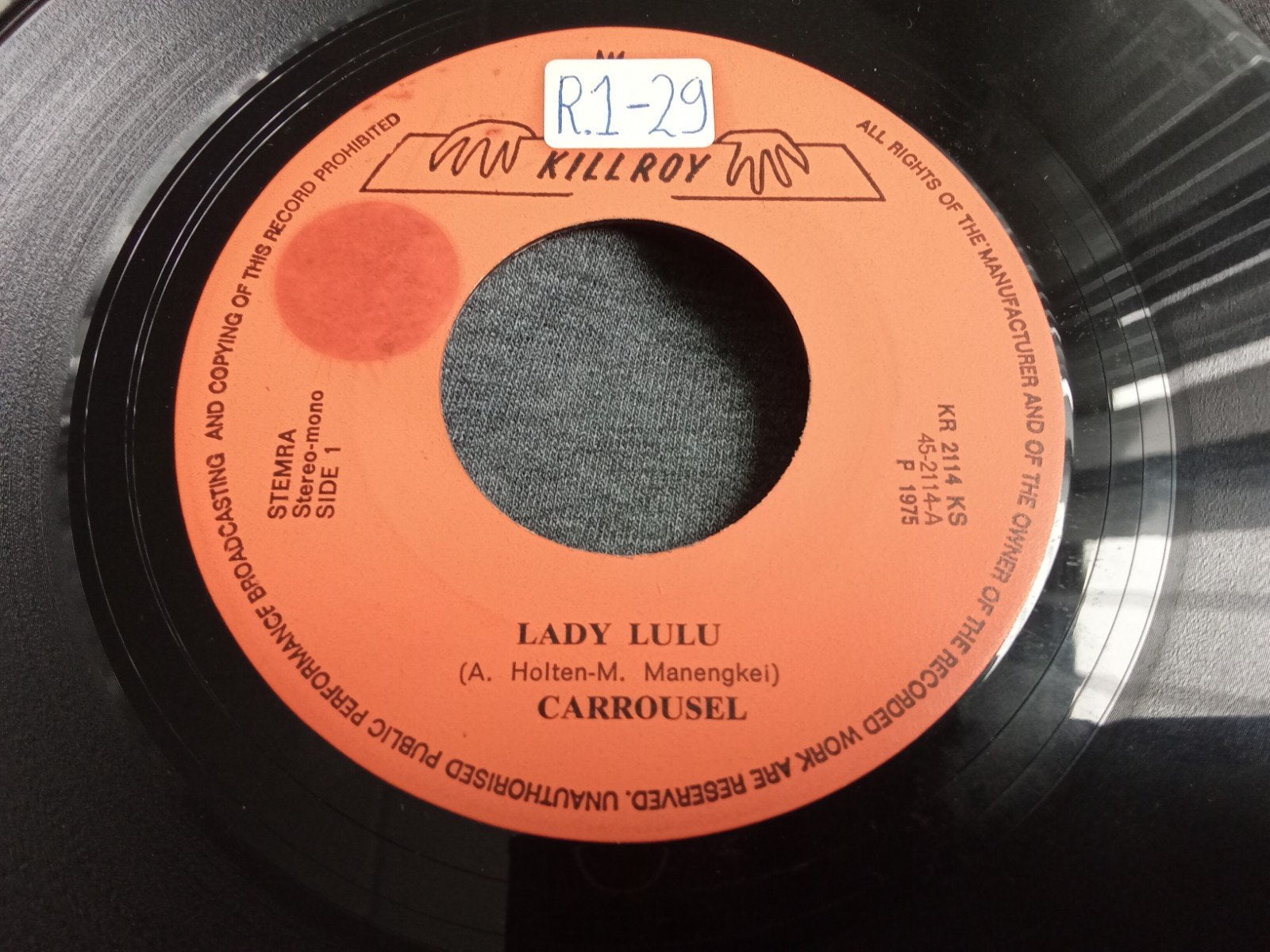 Killroy CAROUSEL LADY LULU, Ophalen of Verzenden, Zo goed als nieuw, Overige formaten, Levenslied of Smartlap