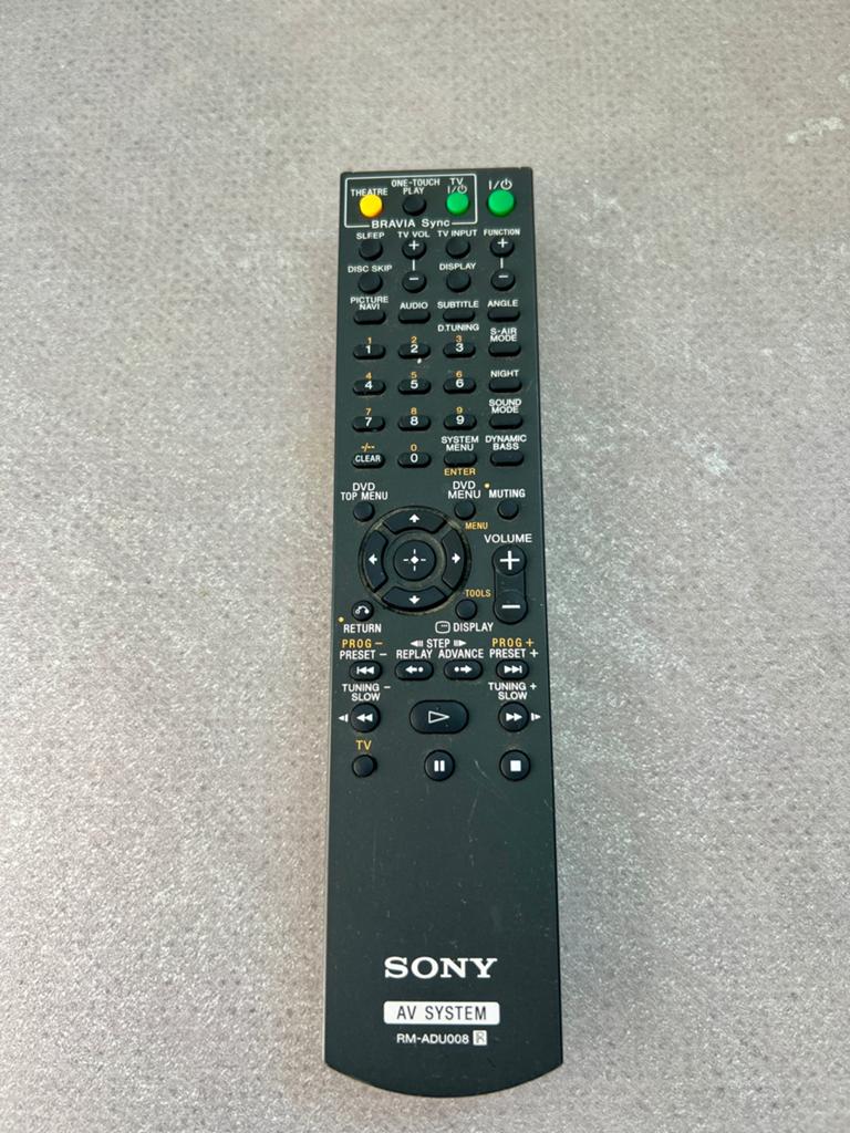 Sony RM-ADU008 AV system afstandsbediening, Ophalen of Verzenden, Gebruikt, Origineel