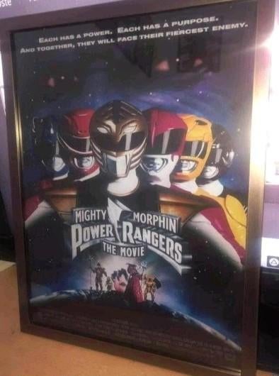 Power rangers, Ophalen of Verzenden, Zo goed als nieuw, A1 t/m A3, Film en Tv