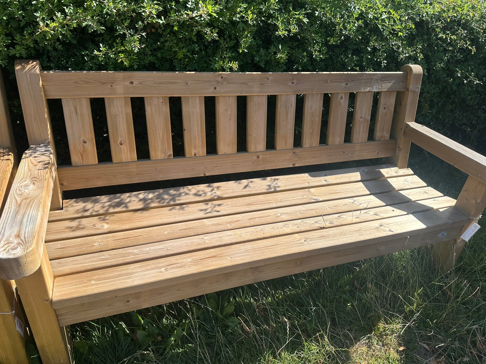 Engelse parkbank 180 cm nieuw, Ophalen, Nieuw, Hout