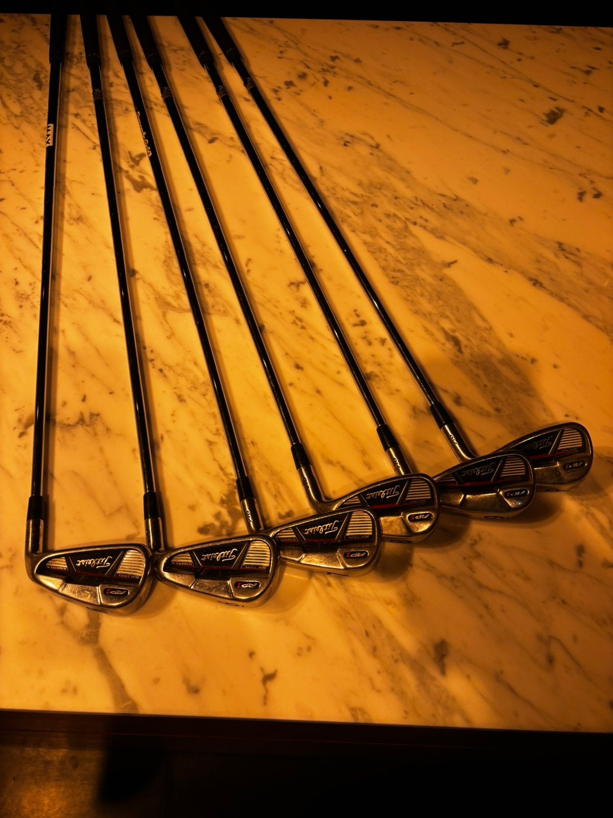 Titleist AP1 710 5-pw 105 steel, Sport en Fitness, Golf, Ophalen of Verzenden, Gebruikt, Set