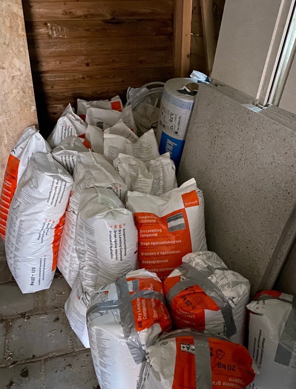 Knauf egalisatiekorrels 50l - 20kg, Ophalen, Overige materialen, Overige typen, Nieuw
