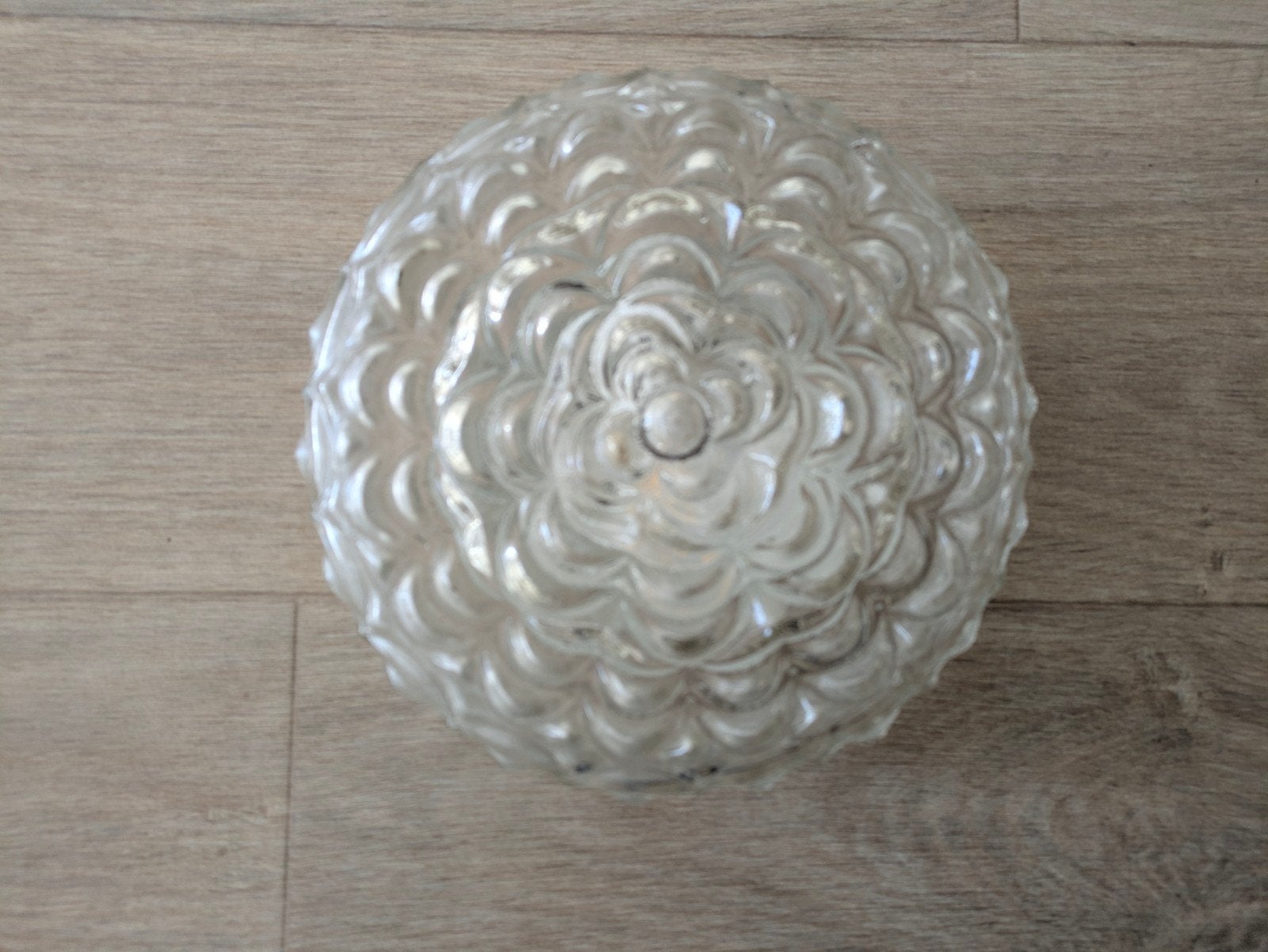 Franse Retro Vintage plafondlamp of muurlamp plafonnière, Ophalen of Verzenden