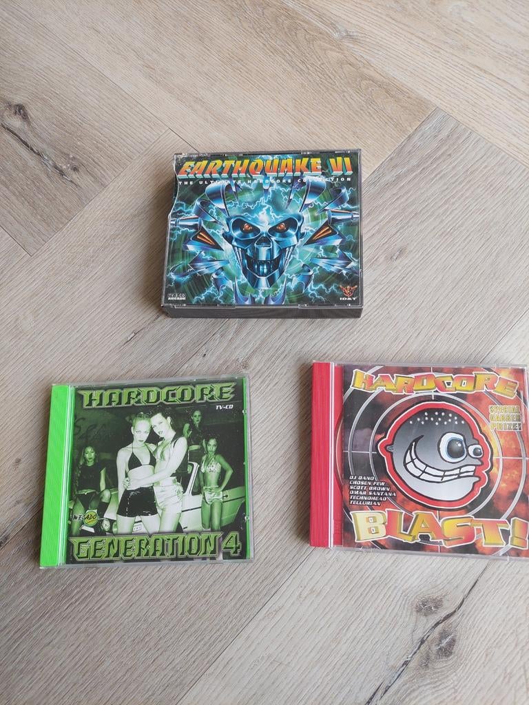 Hardcore CD's diverse, Ophalen, Gebruikt