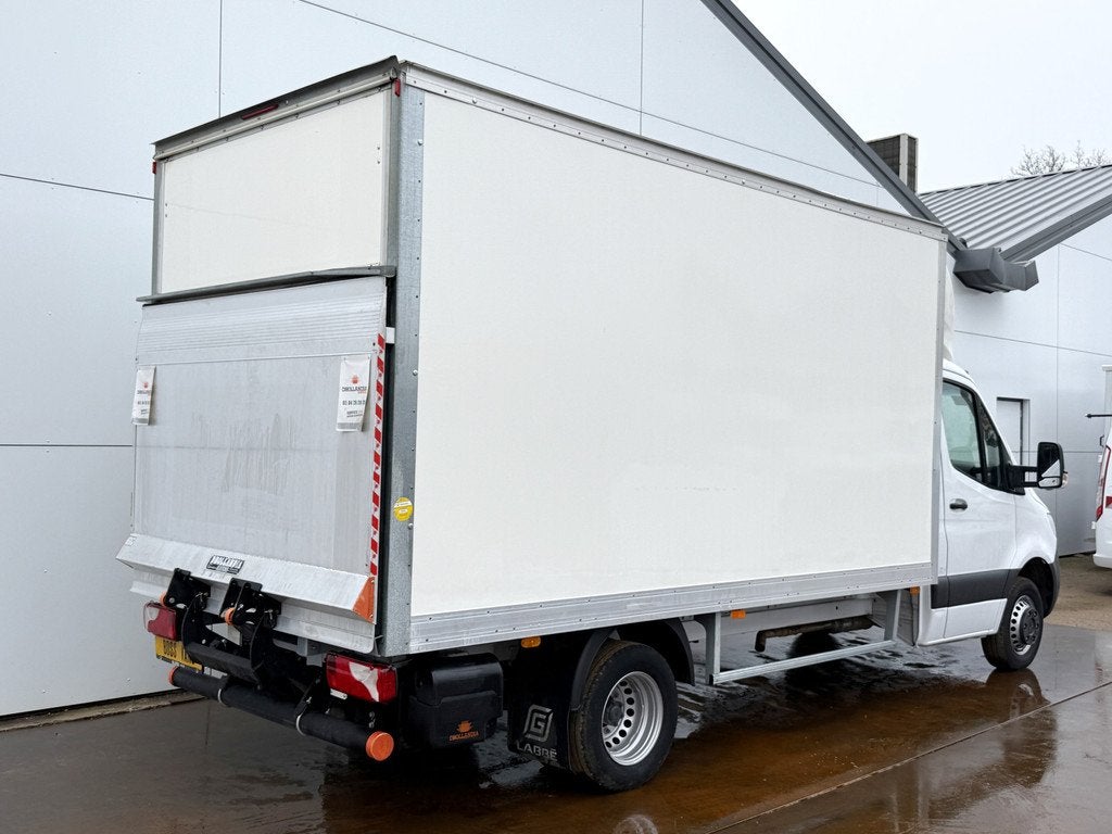 Mercedes-Benz Sprinter 515 1.9 CDI Laadklep Dubbellucht Clim, Auto's, Bestelauto's, Gebruikt, Zwart, 4 cilinders, Wit