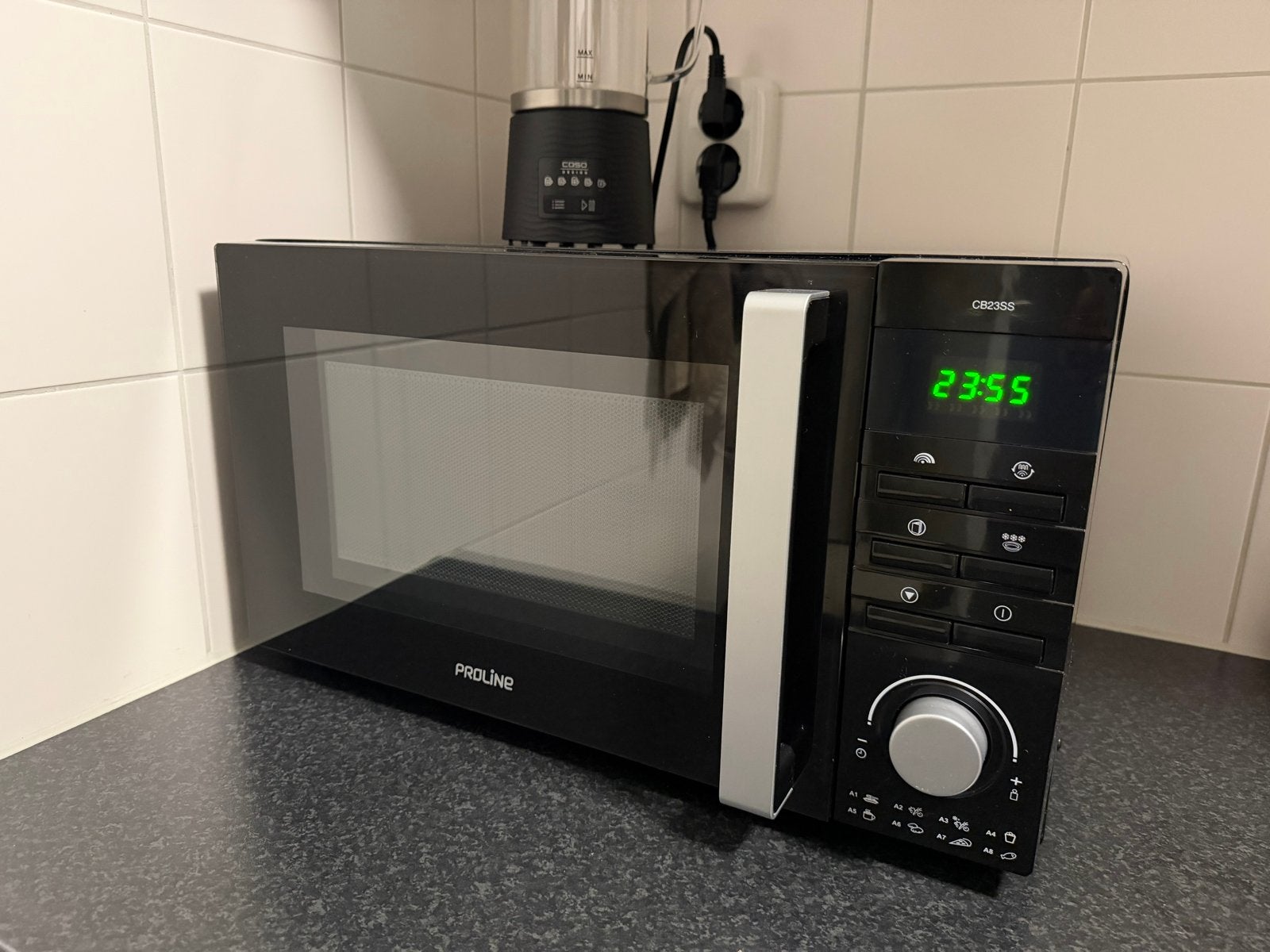 Proline Magnetron CB235S - Zo goed als nieuw, Ophalen of Verzenden, Draaiplateau, Vrijstaand, Magnetron