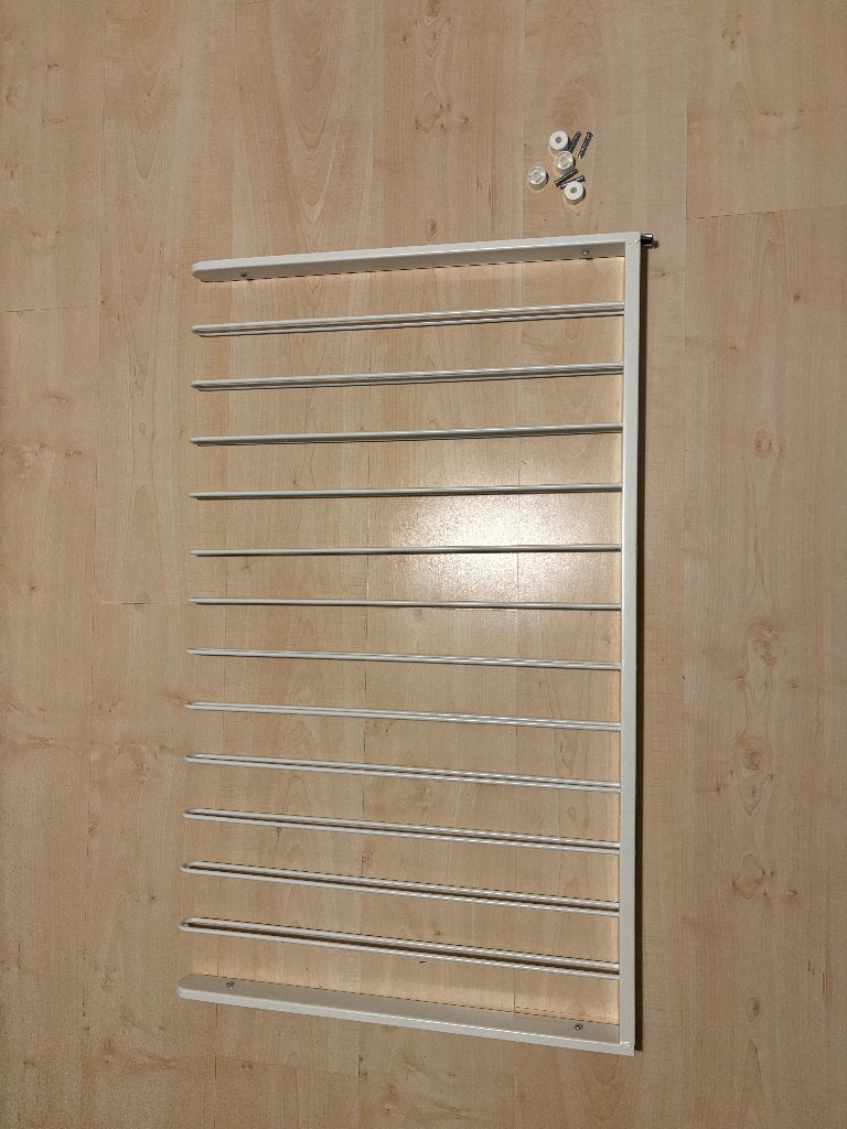 IKEA PAX KOMPLEMENT Uittrekbare broekhanger, wit, 100x58 cm, Ophalen, 50 tot 100 cm, Zo goed als nieuw, Minder dan 100 cm