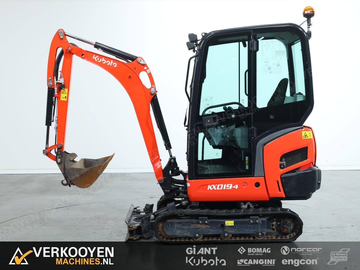 2021 Kubota KX019-4 VK10987, Graafmachine