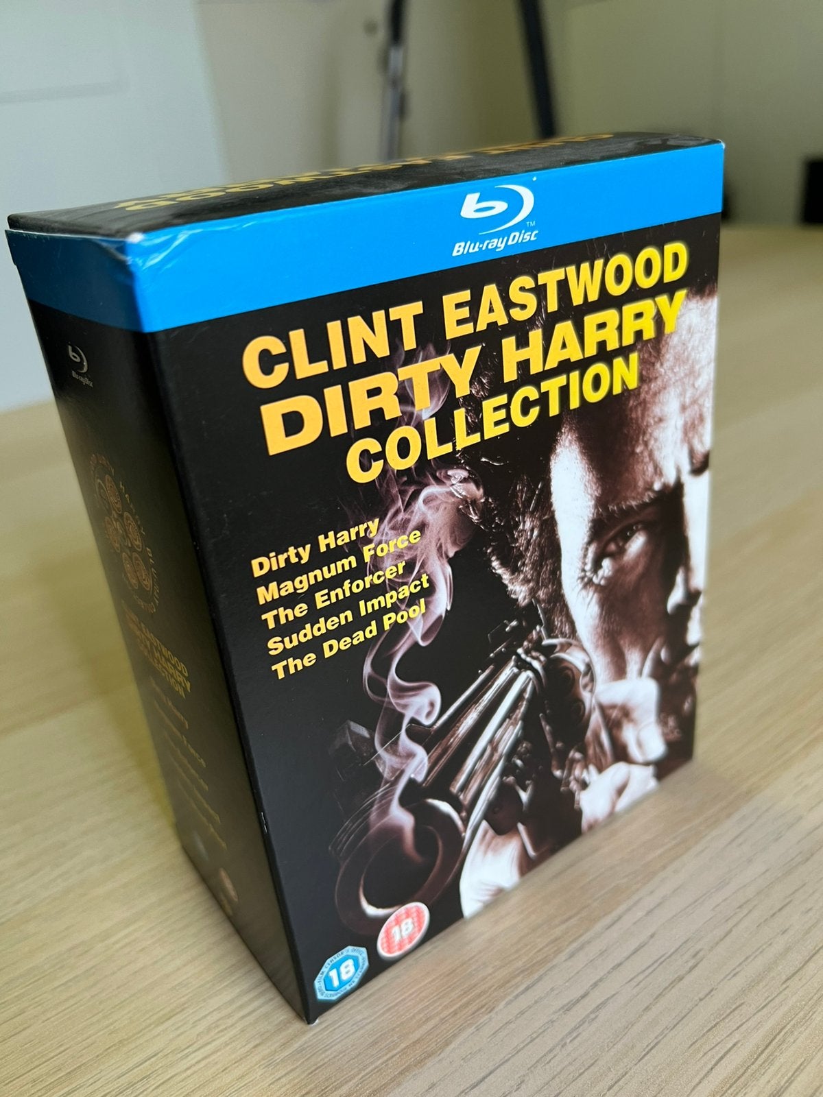 Dirty Harry blu-ray boxset 5 films, Cd's en Dvd's, Blu-ray, Ophalen of Verzenden, Zo goed als nieuw, Actie, Boxset