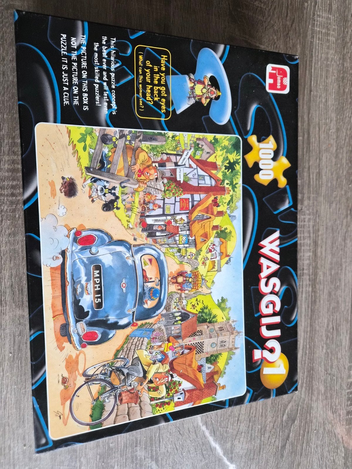 Wasgij? 1: De Originele - 1000 stukjes puzzel, Een of twee spelers, Ophalen, Gebruikt, Jumbo