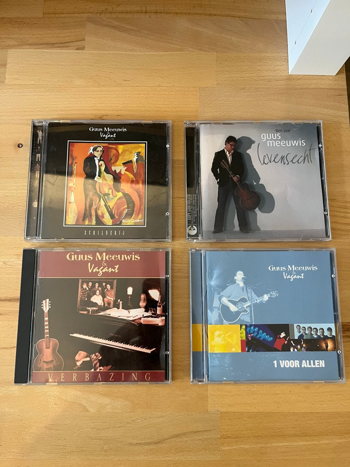 Guus Meeuwis & Vagant CD's: Schilderij, Levensecht, Verbazin, Ophalen of Verzenden, Gebruikt, Pop, Album