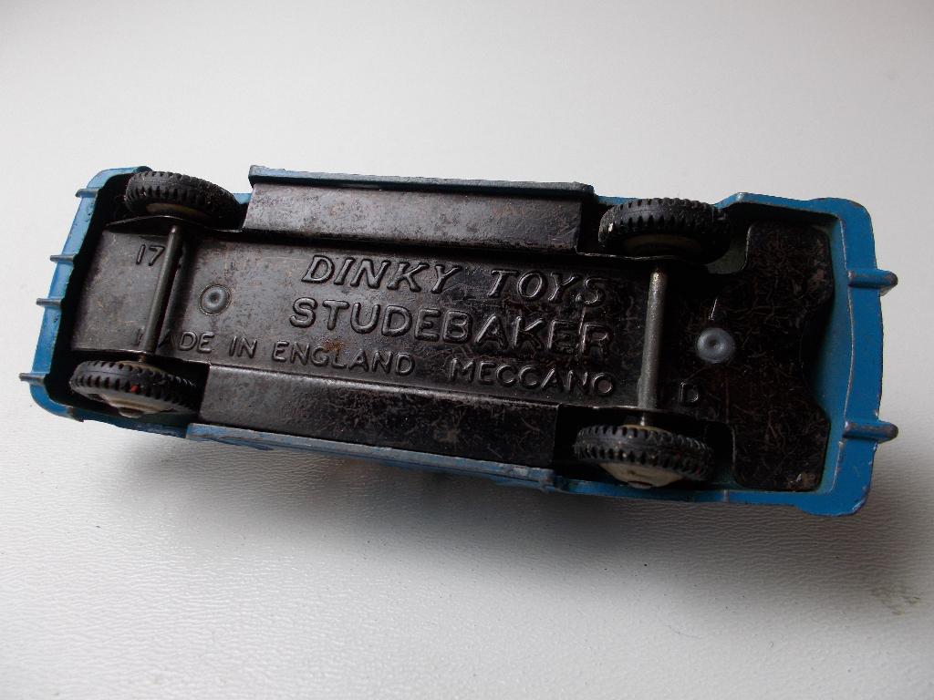 1955 Dinky Toys 172 STUDEBAKER LAND CRUISER (BLUE) -B-, Ophalen of Verzenden, Gebruikt, Auto, Dinky Toys