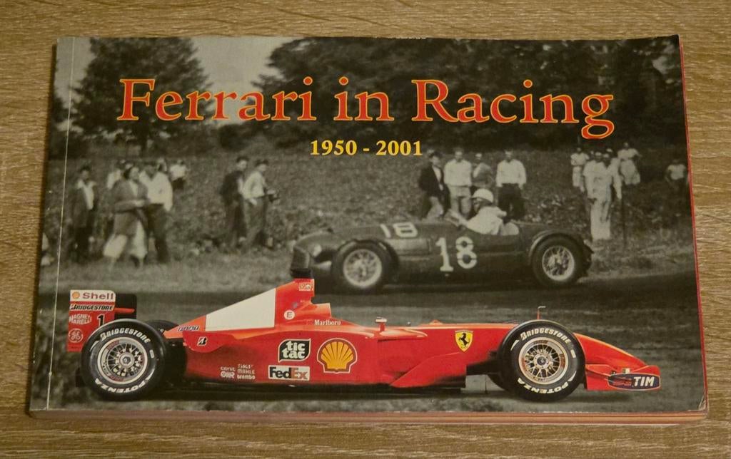Ferrari in racing 1950 - 2001, Ophalen of Verzenden, Zo goed als nieuw, Formule 1