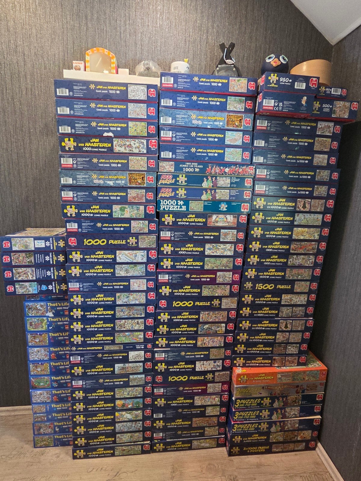 Jan van Haasteren Puzzels !!!, Hobby en Vrije tijd, Denksport en Puzzels, Ophalen of Verzenden, 500 t/m 1500 stukjes, Zo goed als nieuw