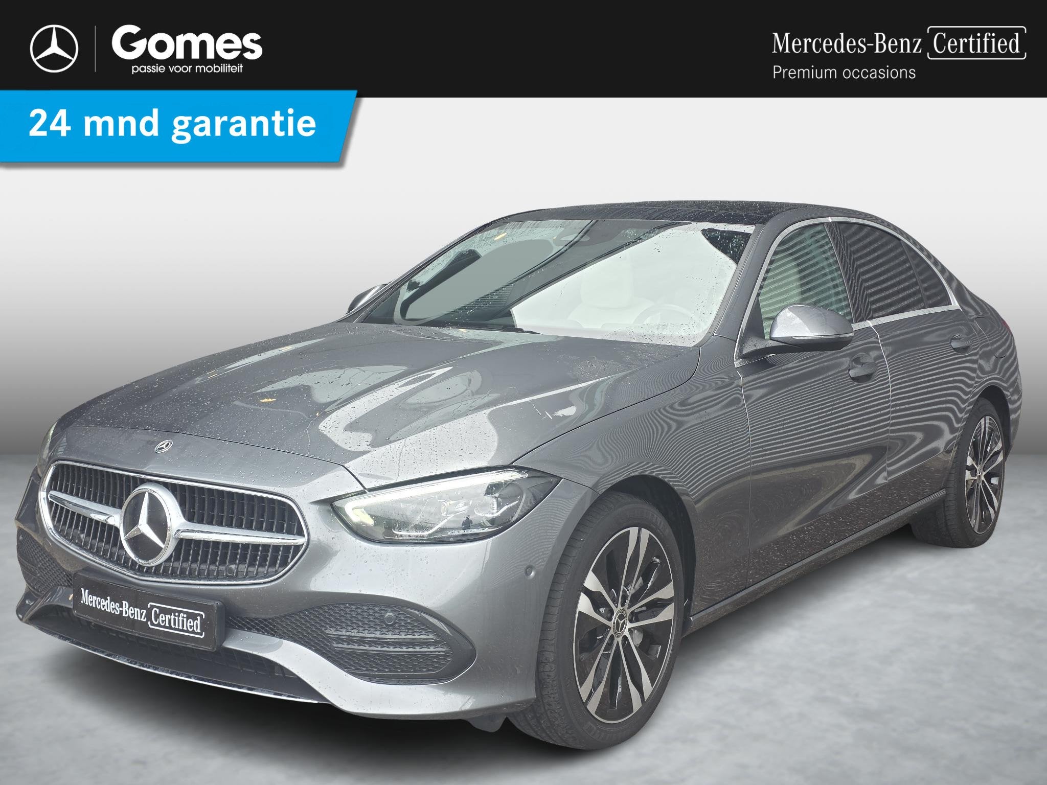 Mercedes-Benz C-klasse 300 e Luxury Line | Panoramaschuifdak, Auto's, Mercedes-Benz, Automaat, 1800 kg, Euro 6, 4 cilinders