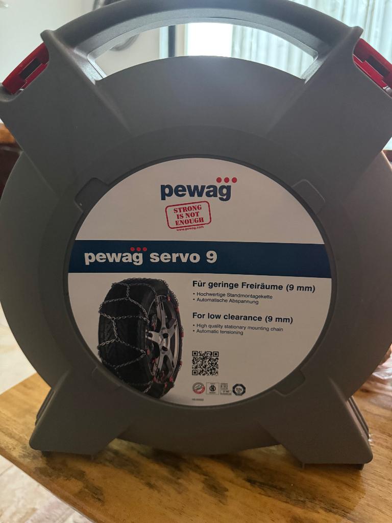 Pewag servo 9 sneeuwkettingen, Ophalen, Nieuw