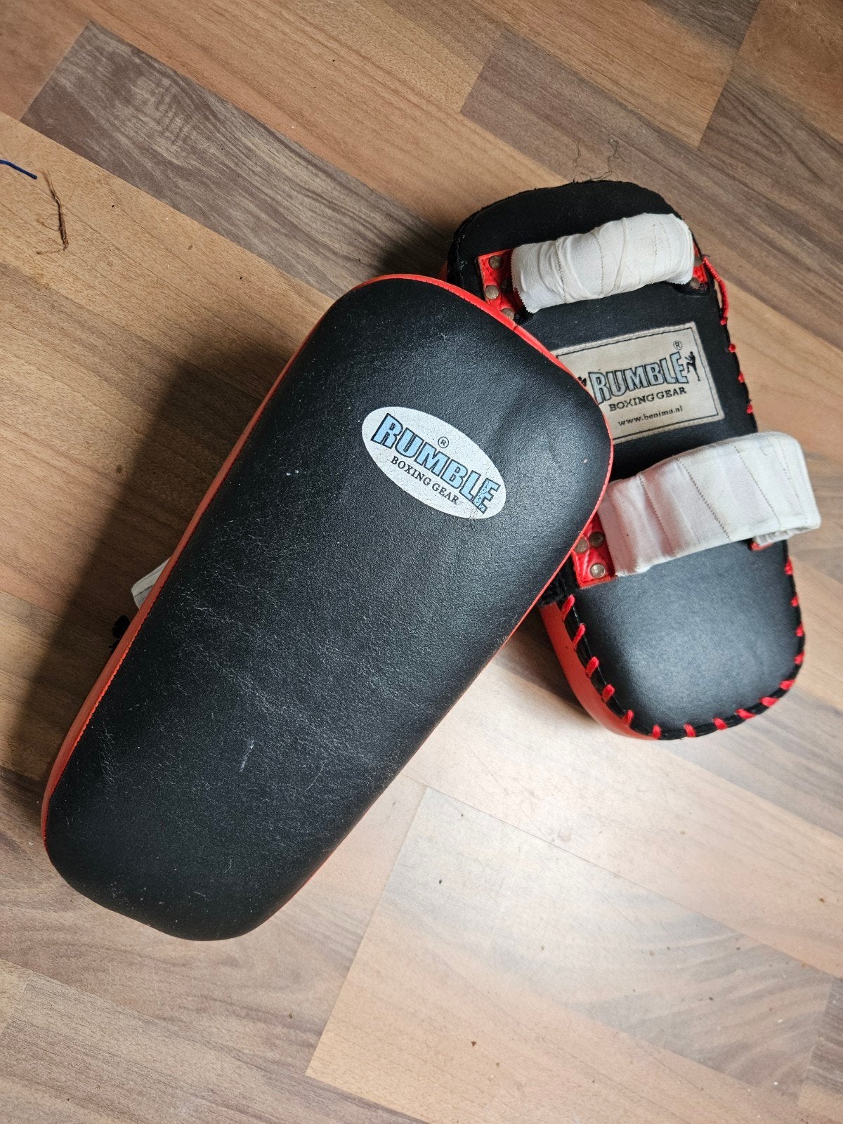 pads, Ophalen of Verzenden, Gebruikt, Bokshandschoenen