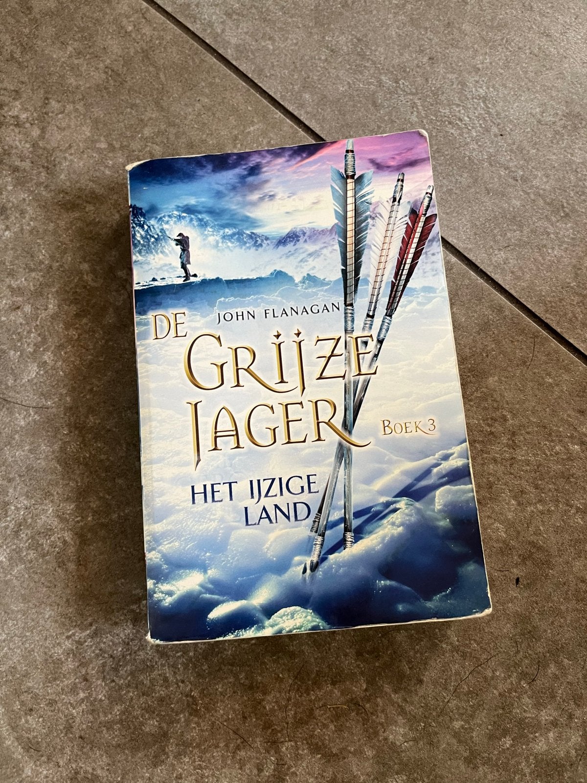 De Grijze Jager Boek 3: Het IJzige Land - John Flanagan, Ophalen of Verzenden, Gelezen