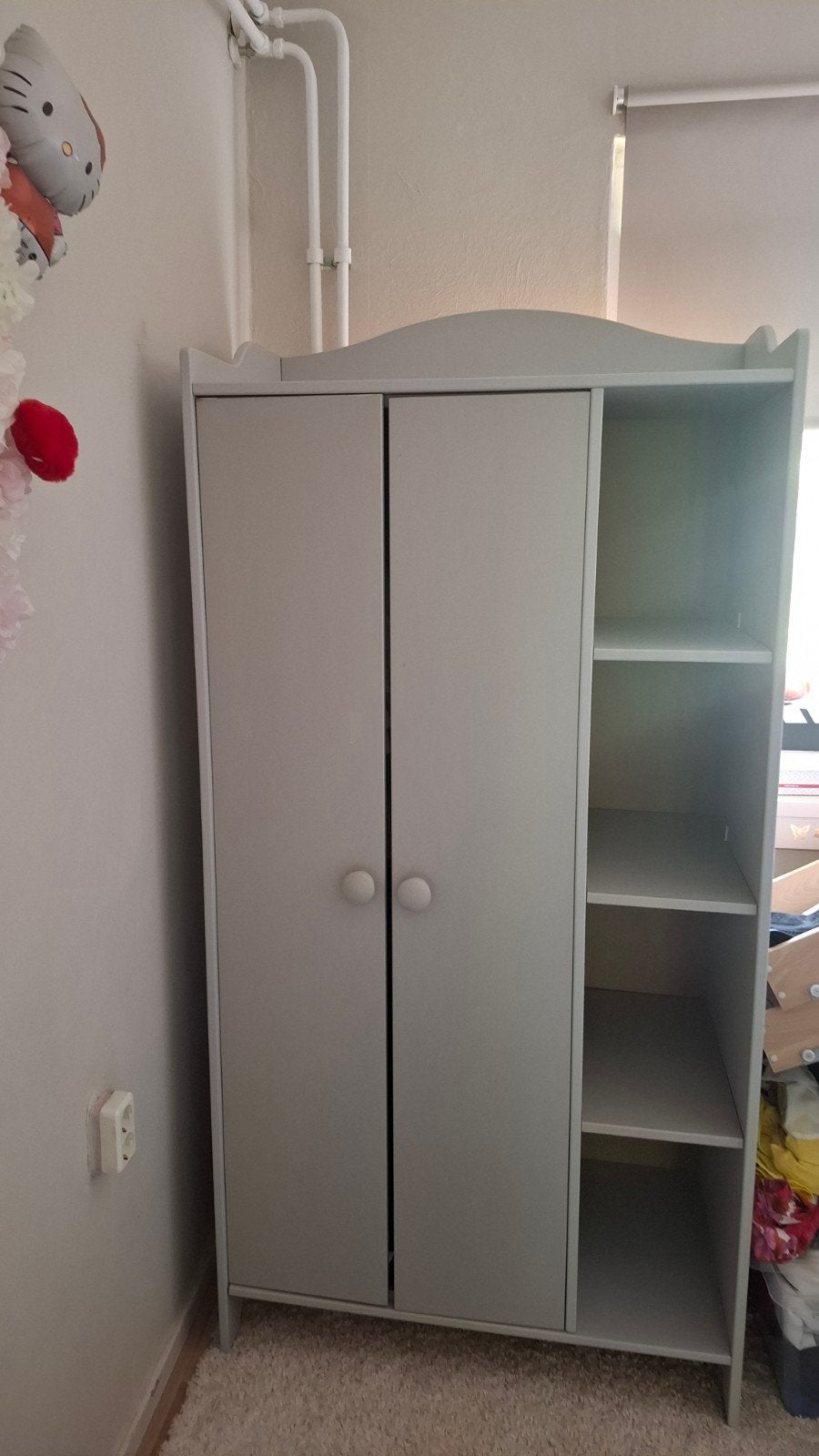 Babykamer kledingkast + commode, Ophalen, Gebruikt, 100 tot 150 cm, Minder dan 100 cm