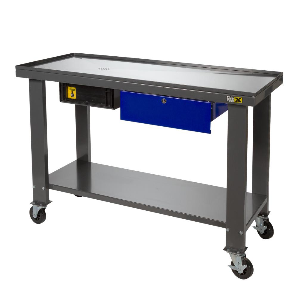 Montagetafel | Werkbank met olie opvang | Verrijdbaar, Niet ingevuld, Niet ingevuld, Nieuw, Ophalen of Verzenden