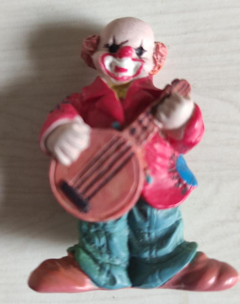 kleine clown muziek 5 cm, Verzamelen, Ophalen of Verzenden, Zo goed als nieuw, Overige typen