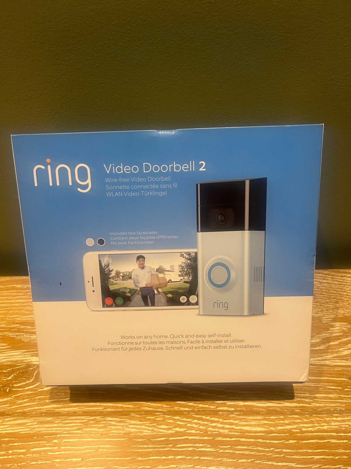 Ring Video Deurbel 2 + Ring Chime, Ophalen of Verzenden, Gebruikt, Buitencamera
