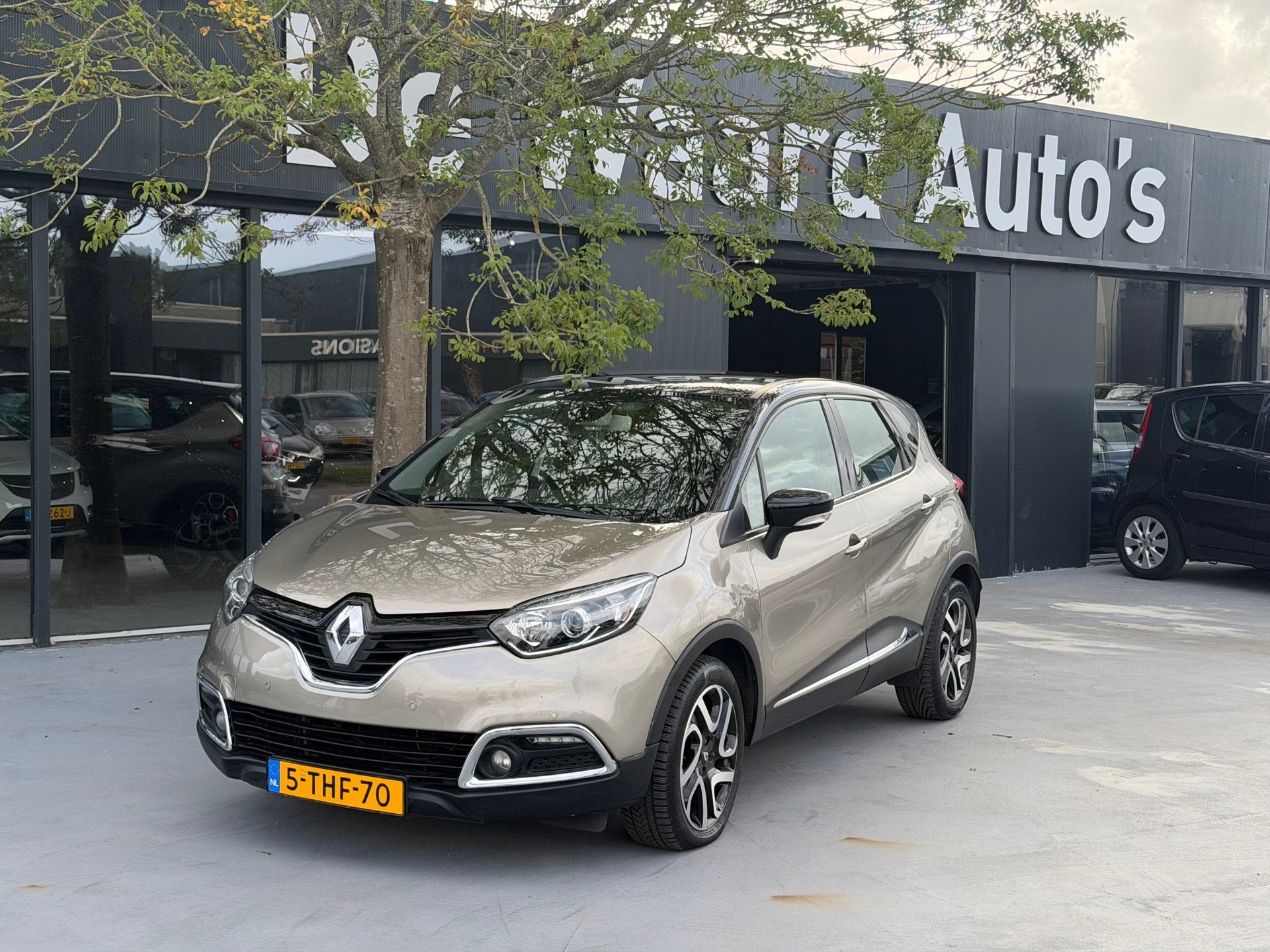 Renault Captur 1.2 TCe Dynamique/Automaat/airco/cruiste/NAP/, Auto's, 4 cilinders, Bruin, Origineel Nederlands, 19 km/l