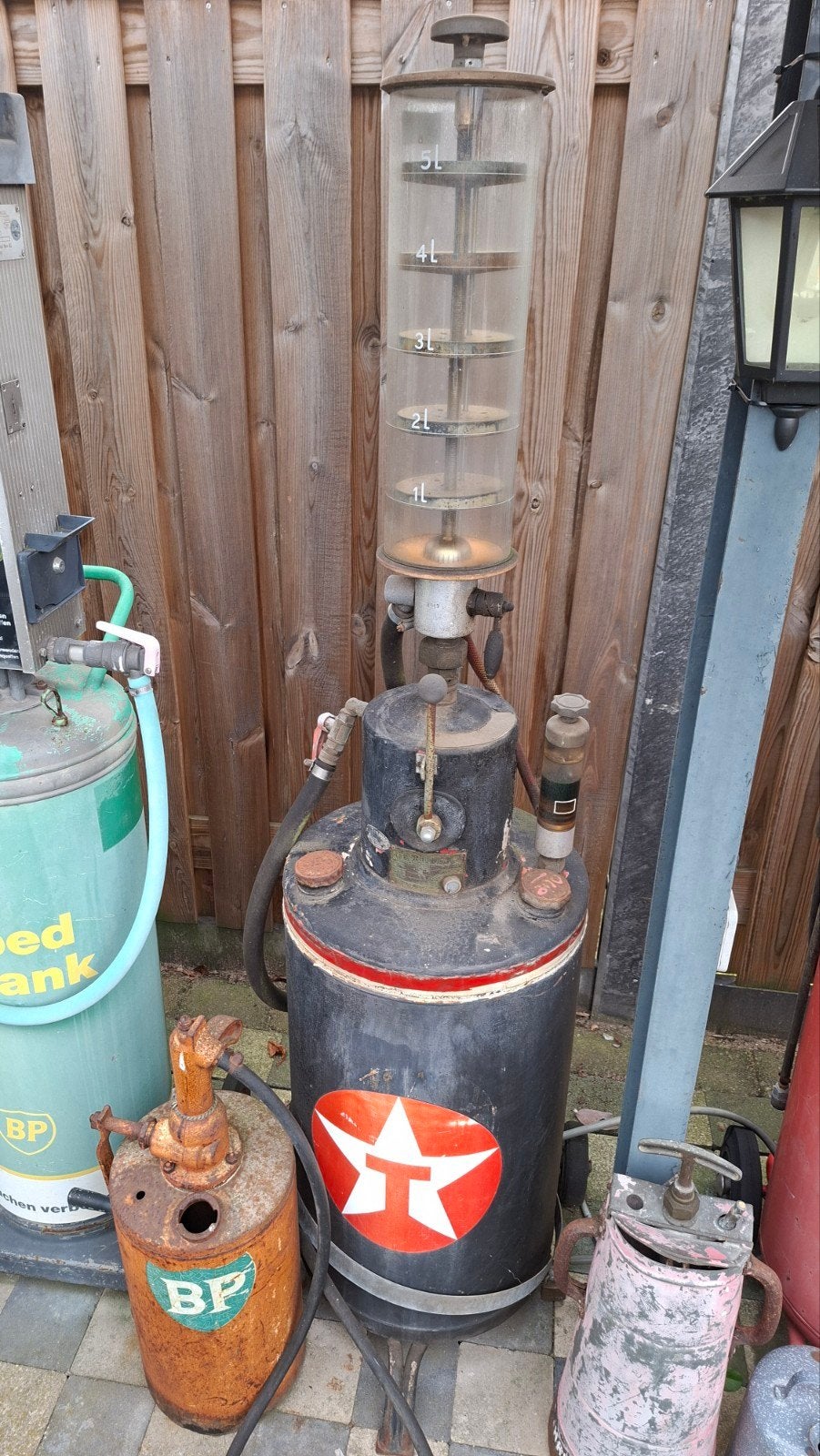 Bereila benzinepomp, mengsmering, 2 takt, Ophalen, Gebruikt