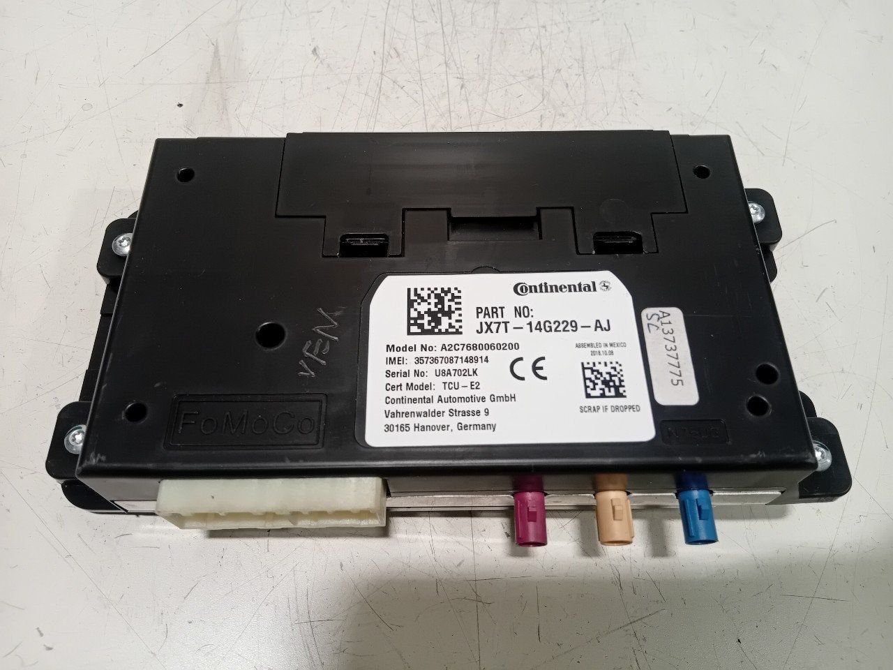 Computer telefoon Ford Focus, Onderdelen@venauto.nl, Van der Ven Autorecycling B.V., Gebruikt, Ettenseweg 76, 4706 PB Roosendaal, The Netherlands
