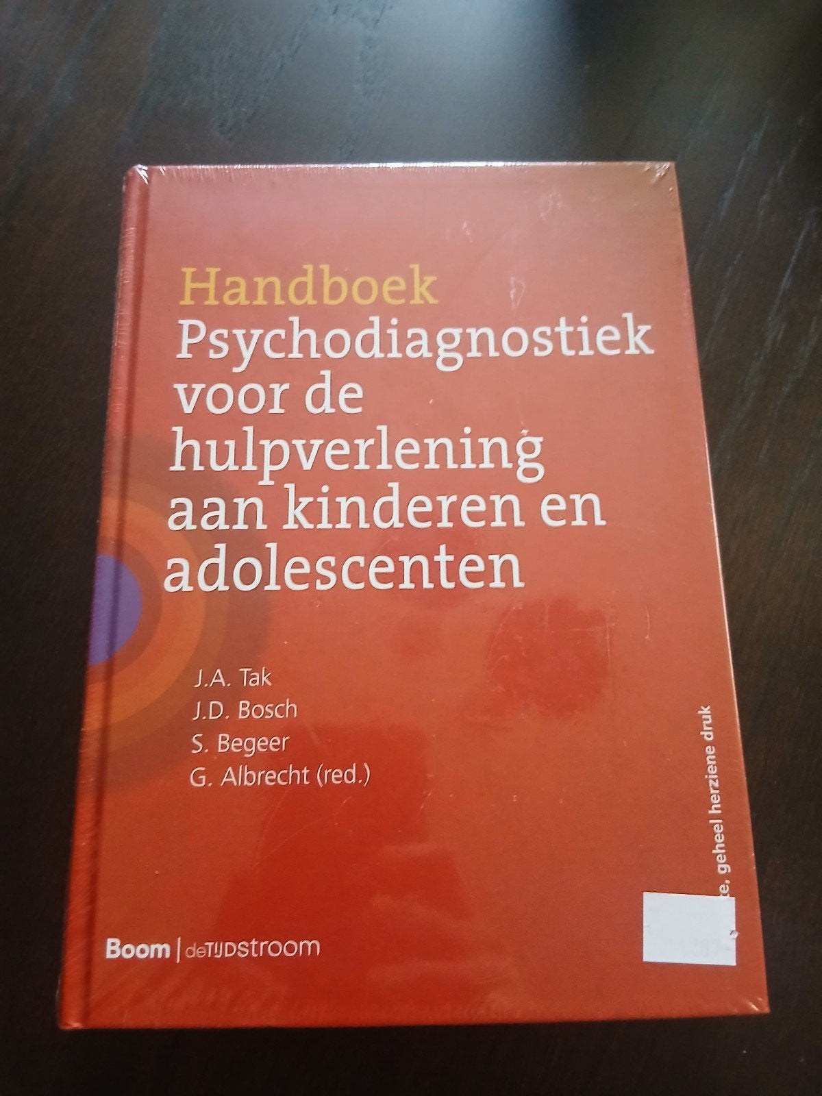 Handboek Psychodiagnostiek kinderen en adolescenten, Boeken, Studieboeken en Cursussen, J.A. Tak, J.D. Bosch, S. Begeer, G. Albrecht (red.)