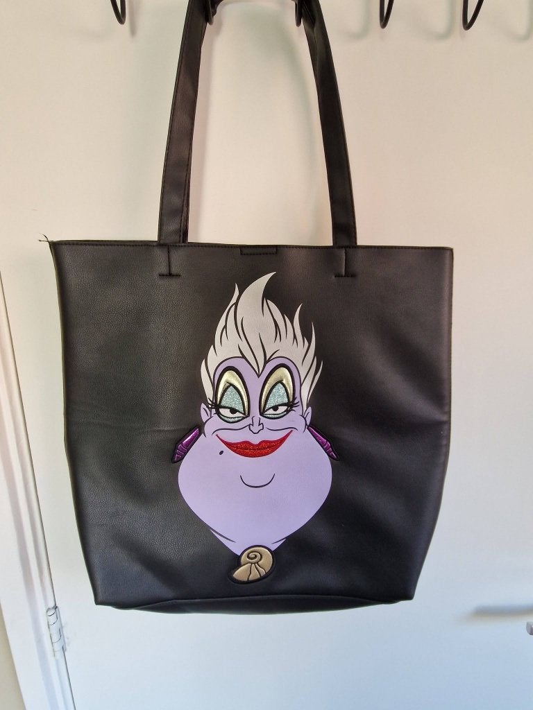 Disney karakter : Ursula lederen tas !, Ophalen of Verzenden, Nieuw, Zwart, Shopper