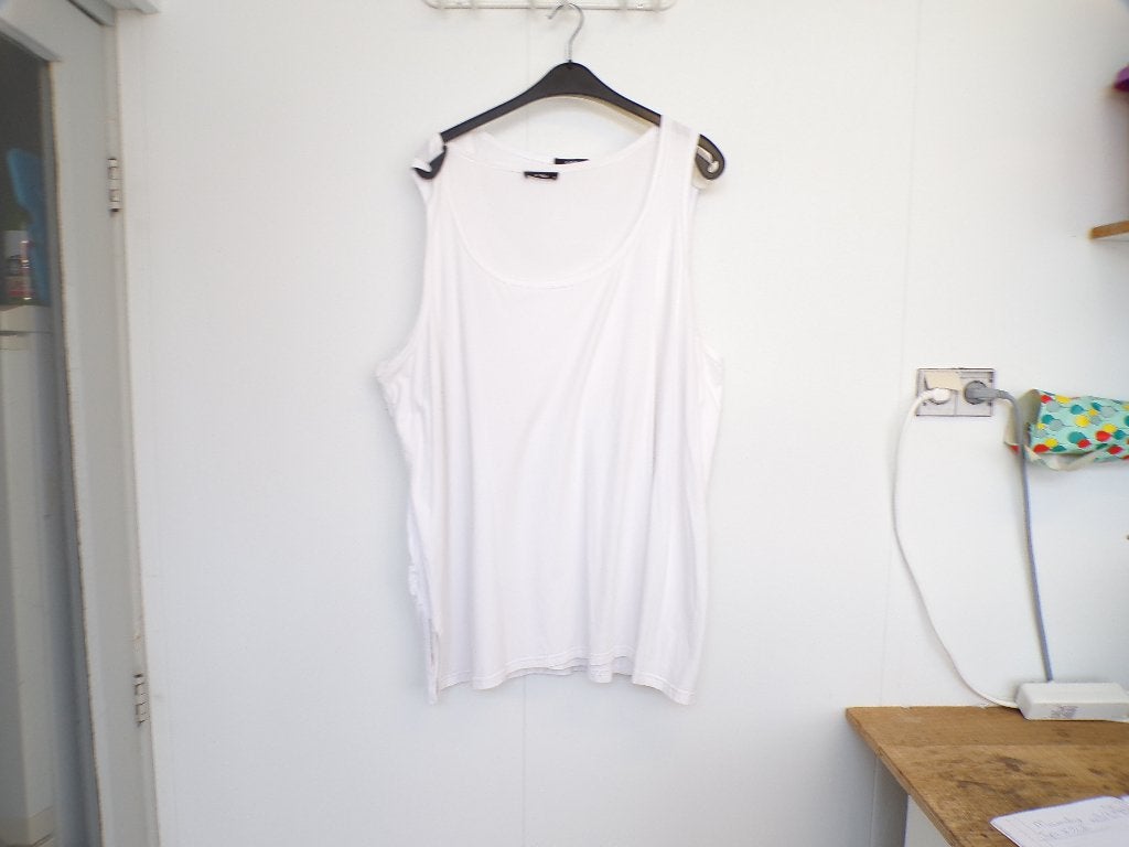 Witte top X-Two ronde hals maat 5 - 58 ?, Kleding | Dames, X-Two, Wit, Zo goed als nieuw, Nvt