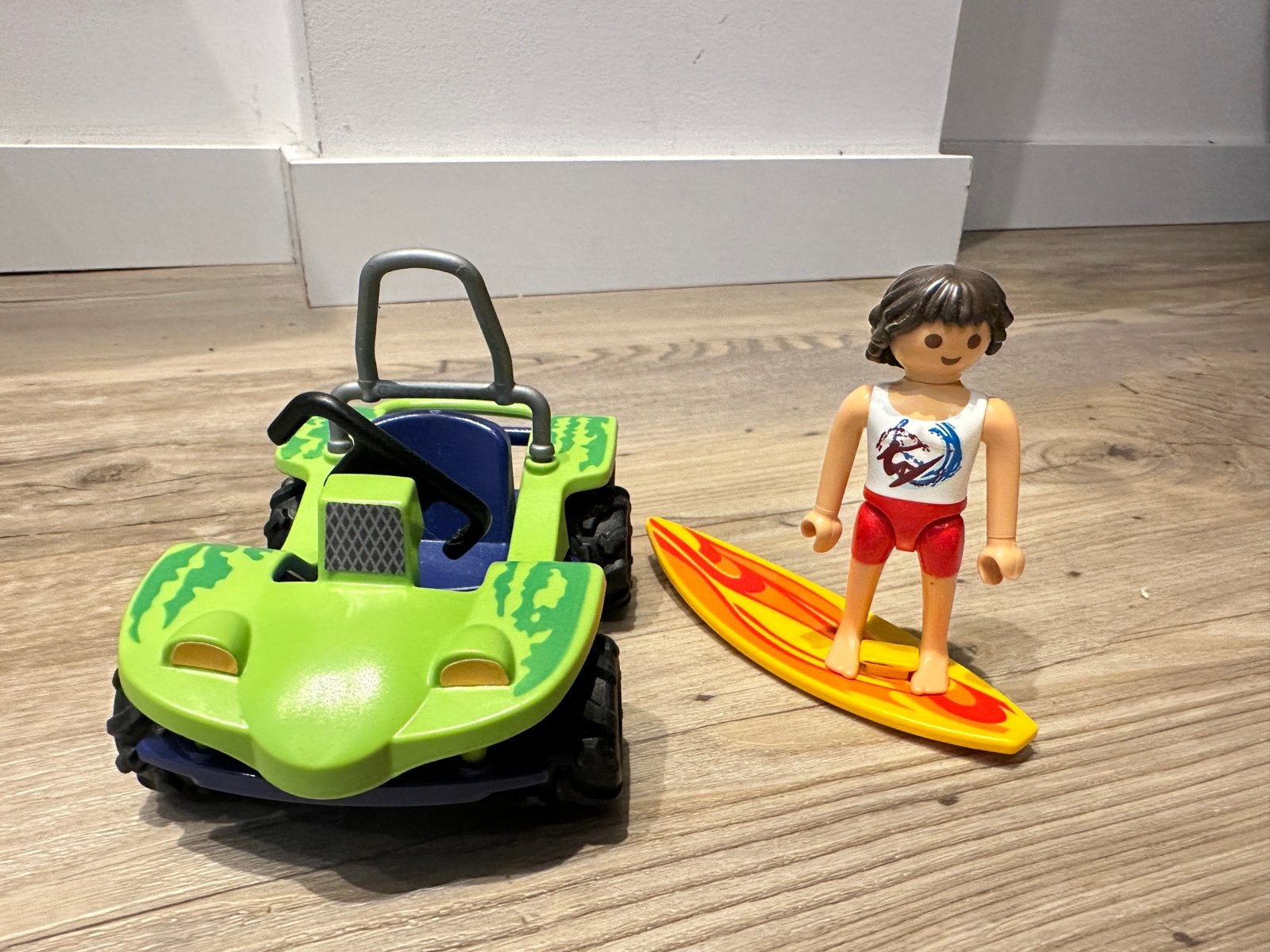 Playmobil Family fun surfer strandbuggy, Gebruikt, Complete set, Voertuig, Family fun