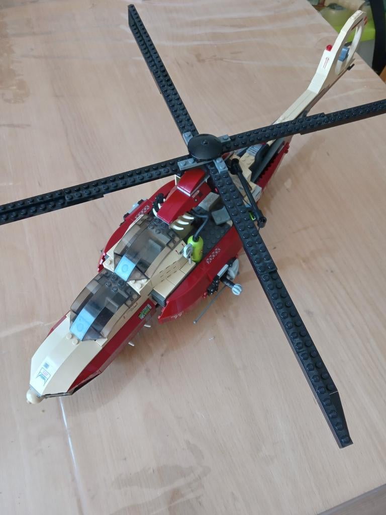 LEGO Dino 2010 7298 Dino Air Tracker Helicopter, Compleet, Gebruikt, Overige thema's, Lego