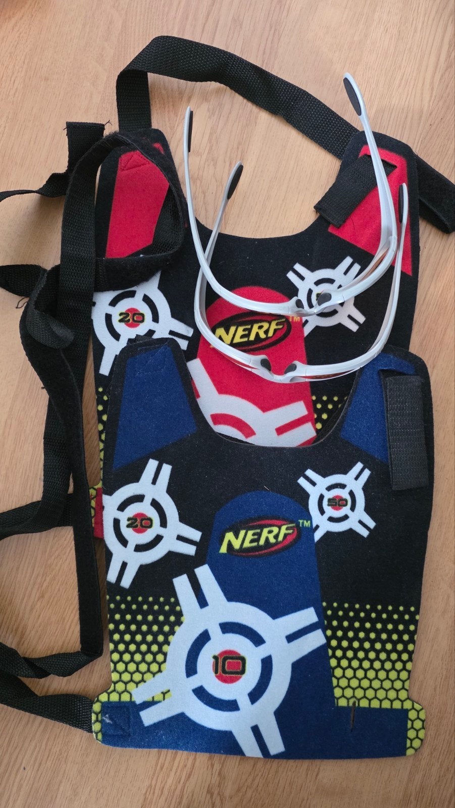 Nerf Vesten en Brillen Set - Klaar voor Actie!, Ophalen of Verzenden, Zo goed als nieuw, Jongen of Meisje