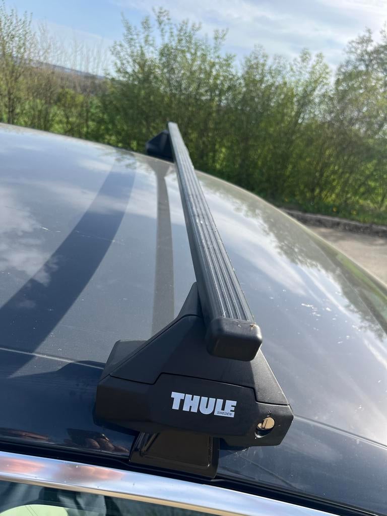 Te huur: Thule dakdragers Audi A6 eTron Avant >2025, Auto diversen, Dakdragers, Ophalen, Zo goed als nieuw
