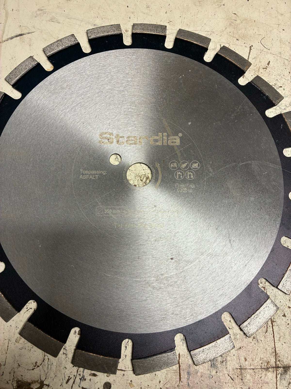 Nieuw Stardia Diamant Zaagblad 35 cm voor Doorslijper, Ophalen of Verzenden, Nieuw, Overige typen