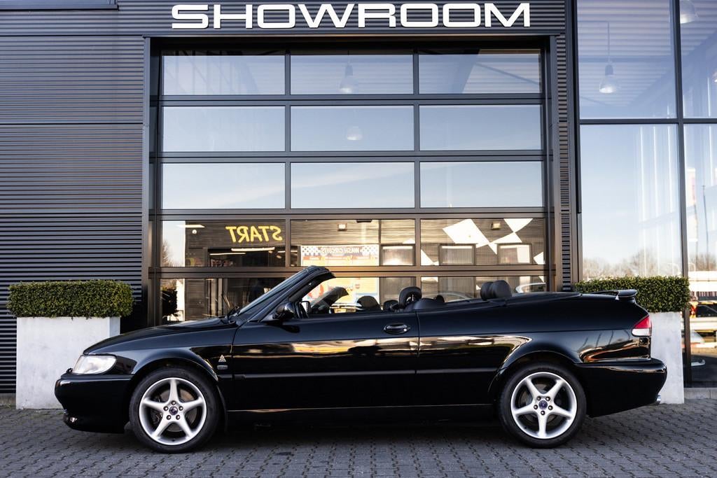Saab 9-3 Cabrio 2.3 Turbo Viggen, 230 PK, Origineel, Nieuwst, Auto's, Saab, Gebruikt, Zwart, 4 cilinders, 4 stoelen