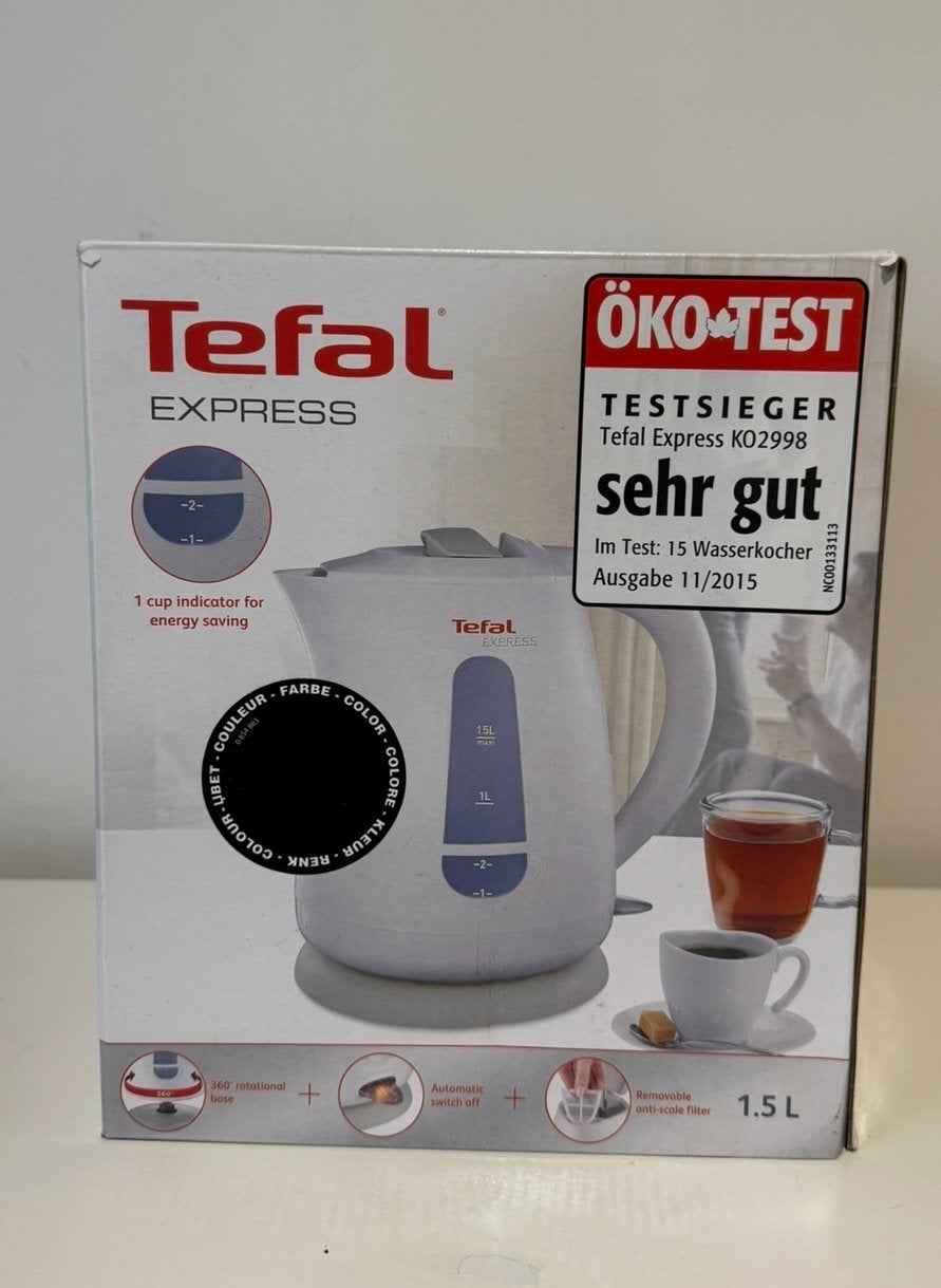 Waterkoker Tefal, Ophalen of Verzenden, Nieuw