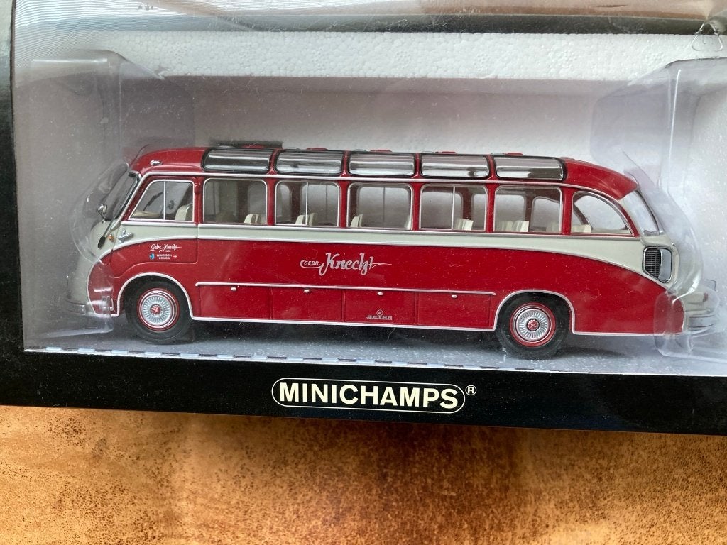 Satre Bus Knecht, Hobby en Vrije tijd, Ophalen, Nieuw, Bus of Vrachtwagen, MiniChamps