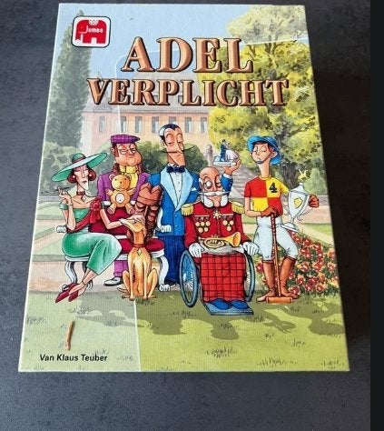 Jumbo Adel Verplicht bordspel - Klaus Teuber, Ophalen of Verzenden, Zo goed als nieuw, Jumbo