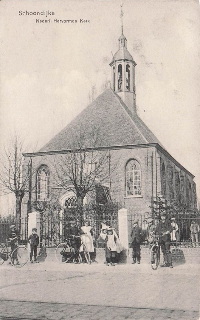 703-160-019 Schoondijke Nederl Hervormde Kerk, Verzenden, Voor 1920, Zeeland