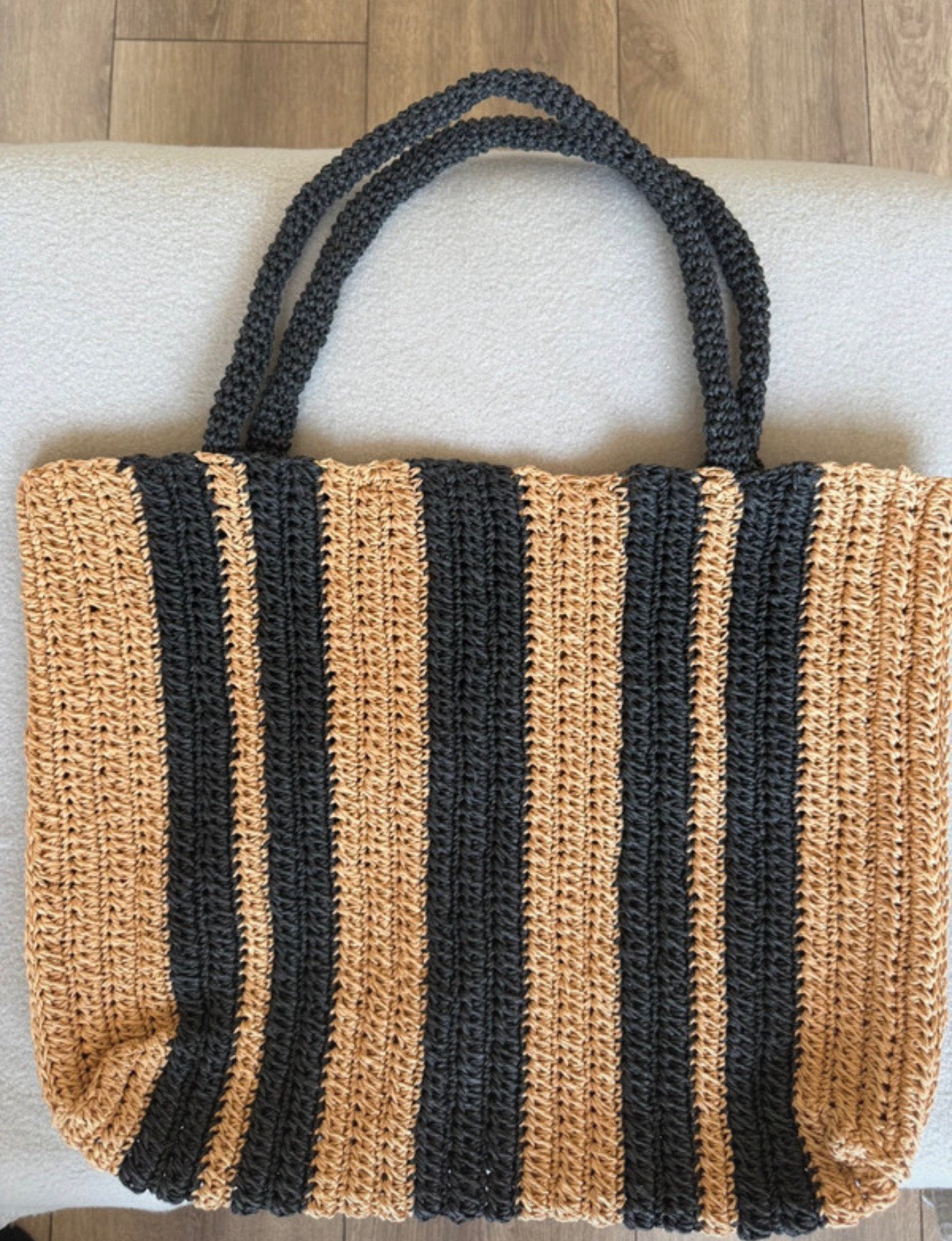Handmade bag, Sieraden, Tassen en Uiterlijk, Tassen | Damestassen, Ophalen of Verzenden, Nieuw, Bruin, Handtas