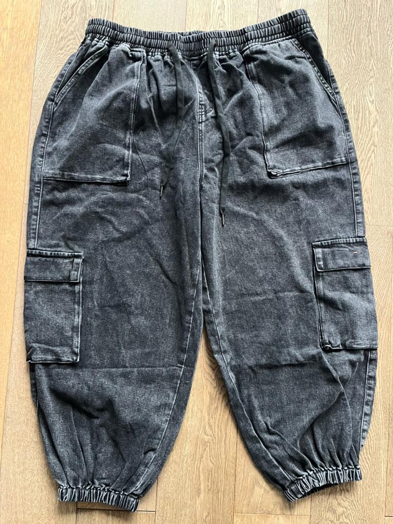 Cargo jeans, Zwart, Maat 46/48 (XL) of groter, Nieuw, Ophalen of Verzenden